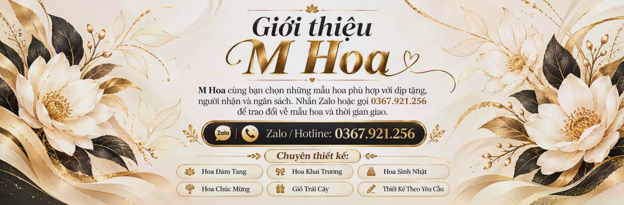 Ảnh bìa Shop hoa tươi Xã Bù Đăng Đồng Nai - Tư vấn mẫu hoa hợp ngân sách